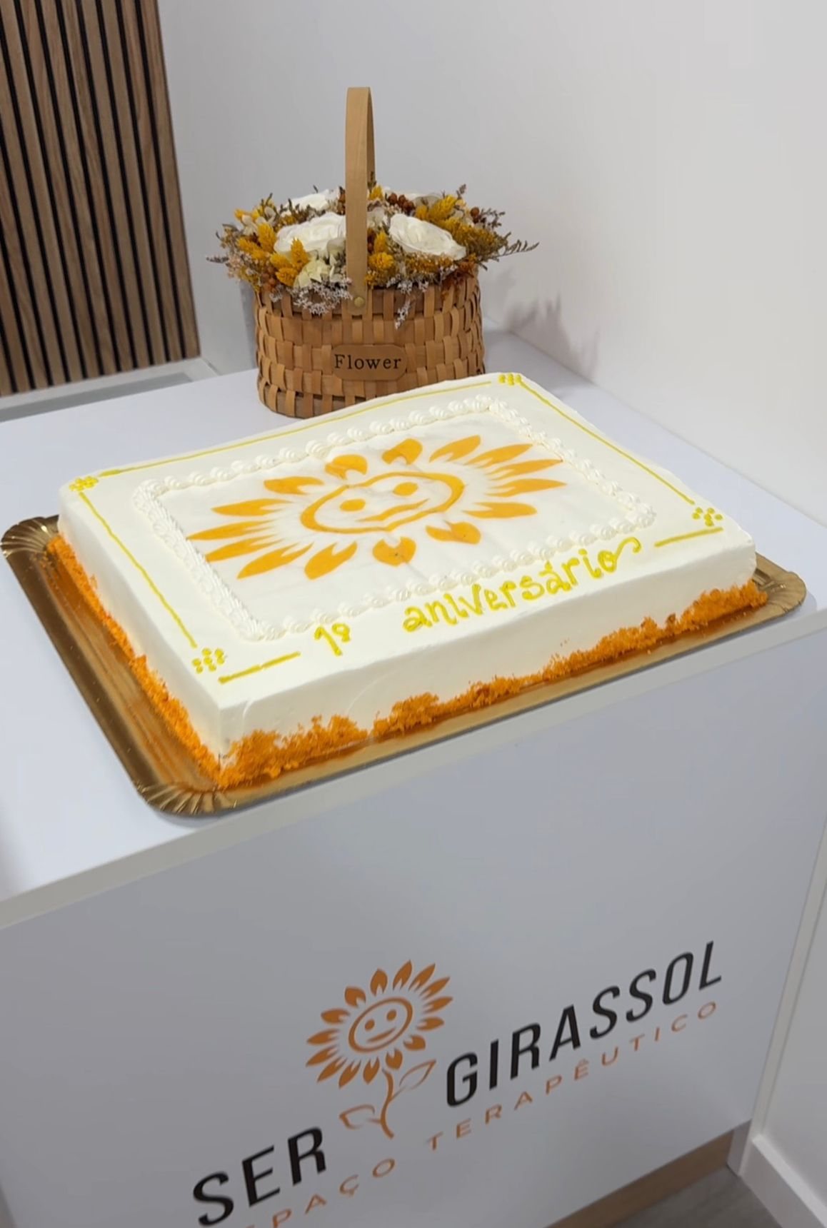 Primeiro aniversário do Ser Girassol